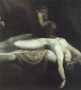 Johann Heinrich Fuseli cauchemar oil painting artist
